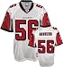 Keith Brooking Youth Jersey: Reebok White Replica #56 Atlanta Falcons Jersey - X-Large (18-20)
