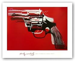 Guns, c. 1981-2 by Andy Warhol 25"x35" Art Print Poster