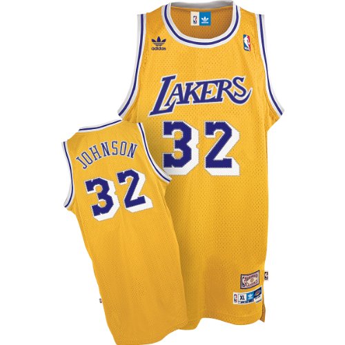 NBA Los Angeles Lakers Magic Johnson Swingman Jersey (Team, Small)