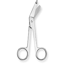 Stainless Steel Non Sterile Lister Bandage Scissor, 5-1/2" Length, For Single Use (Pack of 100)