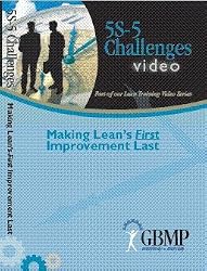 5S-Five Challenges: Lean Training DVD from GBMP