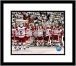 Nicklas Lidstrom with Detroit Red Wings Team NHL Framed 8x10 Photograph 2008 Stanley Cup Finals Cele