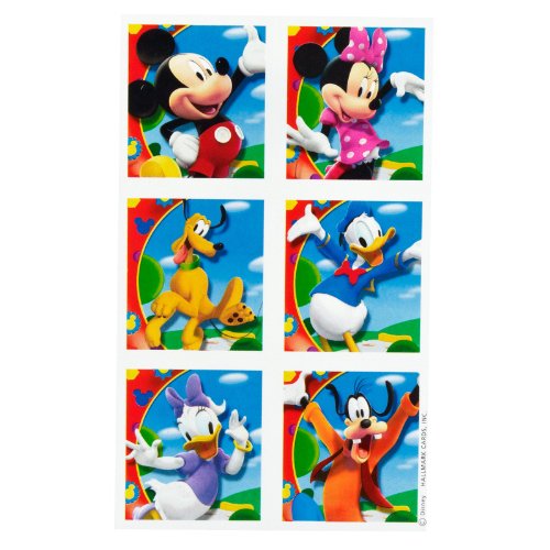 Mickeys Clubhouse Stickers (4 count)