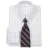 Non-Iron Check Buttondown Collar Dress Shirt