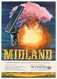 1959 Midland Ross Treadle Valve Nuclear Explosion art Print Ad