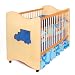 Room Magic 4 Piece Crib Set, Boys Like Trucks