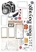 Easy Instant Decoration Wall Sticker Decal - Vintage European Travel Picture Frames