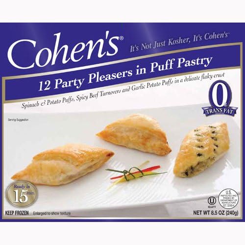 Cohens Assorted Hor Doeuvres, 8 Ounce -- 12 per case.