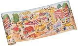 Livingwalls 612816 Borduere Kinderzimmer Baustelle Wimmelbild Puth