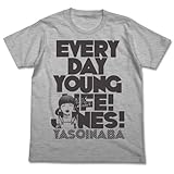 ペルソナ4 エヴリディ・ヤングライフ!ジュネスTシャツ ヘザーグレー サイズ:L