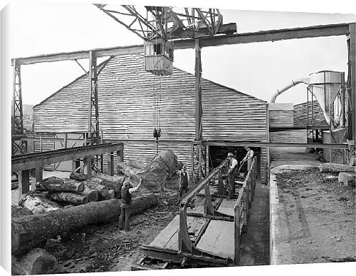 Canvas Prints of Dartington Mill from Country Life 