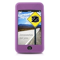 yooZoo Premium Silicone Skin Case for Apple iPod Touch 8GB and 16GB model MP3 Players - Orchid Purple