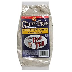 Bob's Red Mill Gluten-Free Cinnamon Raisin Bread Mix, 22-Ounce Units (Pack of 4)