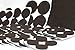 Furniture Pads, Self Adhesive Heavy Duty Felt Pads for Medium to Large Furniture - Floor Protector Pads for Tiled, Hardwood, Laminate Flooring - Set of 82 Floor Protectors of Various Sizes Included
