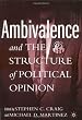 Ambivalence and the Structure of Political Opinion