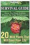 Survival Guide: How To Find Edible Plants In The Wilderness: 20 Wild Plants That Will Save Your Life: (how to survive natural disaster, how to survive ... forest) ((survival guide, survival pantry))