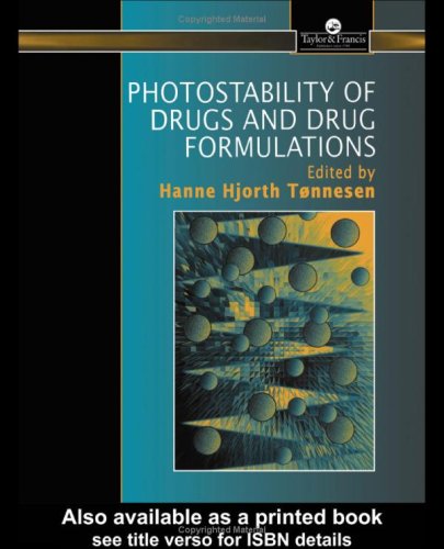 Photostability of Drugs and Drug Formulations Image of Photostability of Drugs and Drug Formulations