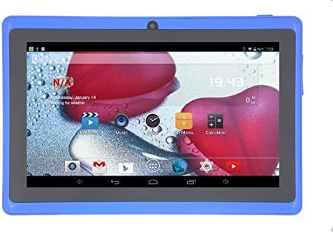 MyFunTab 7-inch Android 4.4.2 Bluetooth WiFi HD 1024*600 Quad Core Tablet PC (8GB Blue)