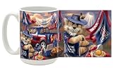 NCAA University of Arizona 15-Ounce Tailgate Series Ceramic Mug