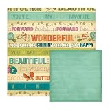 Simply Wonderful Vintage Blue Collection Paper (We R Memory Keepers)