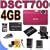 Sony Cybershot DSC-T700 10.1MP 4x Optical Zoom Digital Camera (Red) 4GB BigVALUEInc Accessory Saver NPBD1 Battery/Rapid Charger Bundle