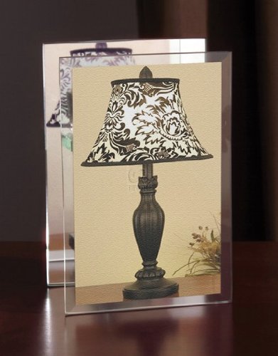 LAMP ON GLASS VOTIVE YELLOW