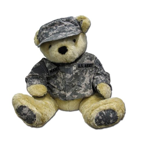 Stuffed 36 plush teddy Military Uniform-ACU