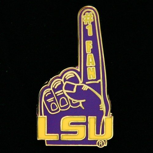 LSU #1 Fan Pin