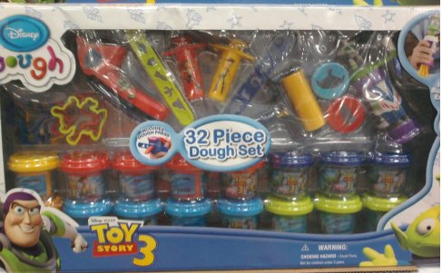 Disney Pixar 32pc Toy Story 3 Dough Set w/ Accessories