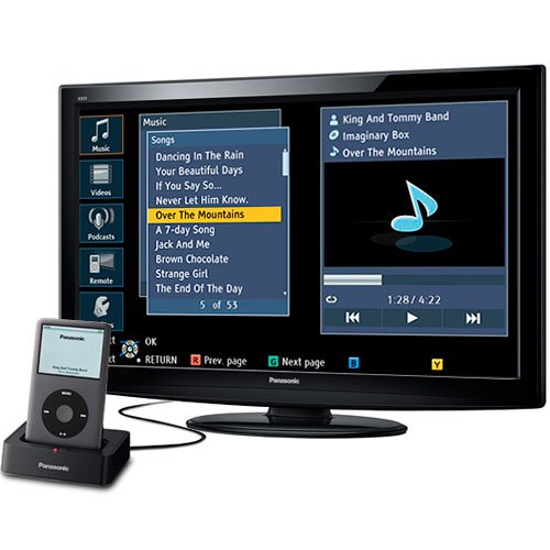 Panasonic TC-L32X2 32-Inch 720p LCD HDTV with iPod Dock