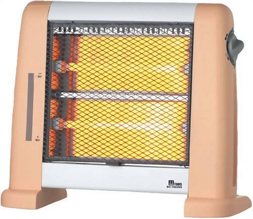 TWINS 加湿機能付電気ストーブ SH-1802NS ライトオレンジ