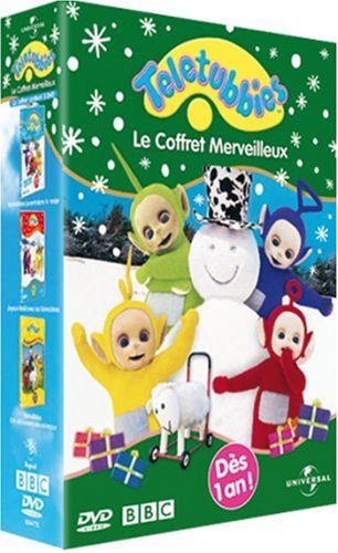 Coffret Teletubbies merveilleux 3 DVD : Joue dans la neige / Joyeux Noël / A la découverte des animaux