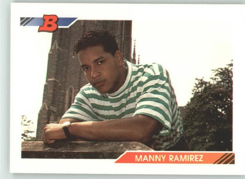 1992 Bowman #532 Manny Ramirez - Cleveland Indians (RC - Rookie Card) (Baseball Cards)
