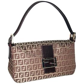 Click here to buy Fendi Mama Medium Beige Brown Zucchino Baguette 8BR003-TN9-F0LK9 by Fendi.