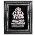 Iridescent Grey Ganesh Wall Hanging