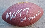 MIKE WALLACE SIGNED AUTOGRAPHED FOOTBALL PITTSBURGH STEELERS GO STEELERS W/ HOLOGRAM + COA