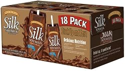Silk Soymilk, Chocolate, 8.25-Ounce Aseptic Cartons (Pack of 18)