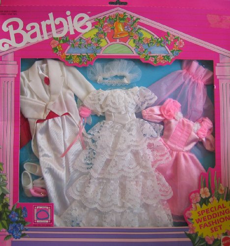 Barbie Special Wedding Fashion Set (1990 Arco Toys, Mattel)