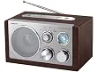 Scott RX 19 WS Radio en bois "retro design" FM/AM Port USB / SD Marron