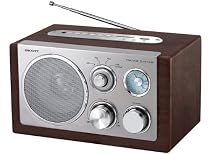 Scott RX 19 Radio-Tuner (UKW-/MW-Tuner, SD/MMC-Kartenleser, USB) braun