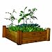 Gronomics RGB 34-34S 34-Inch by 34-Inch by 13-Inch Raised Garden Bed, Finished