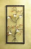 Five Candle Wall Adornment - Style 37603