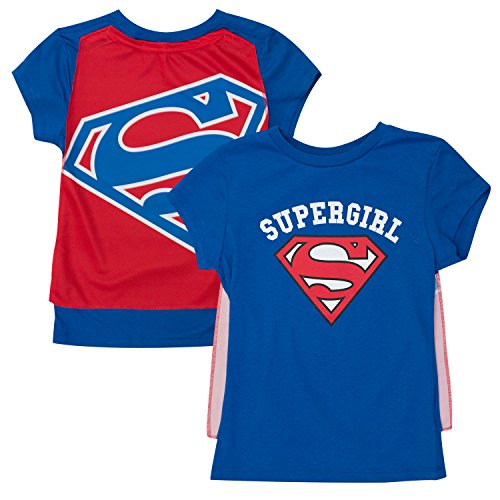 Supergirl Cape Costume Tee Shirt