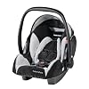 RECARO  5514.21086.66 - Young Profi plus - Autokindersitz/Babyschale Gruppe 0/0+ bis 13 kg/ab der Geburt bis ca. 15 Monate, Farbe Microfibre Black/Silver