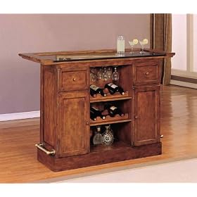 Powell Brandon Warm Cherry Bar