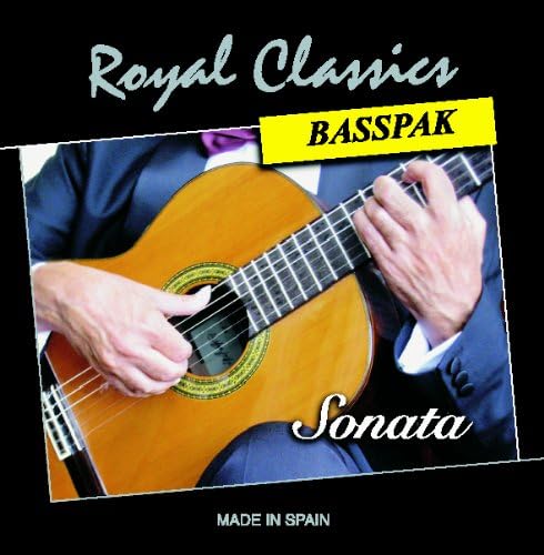 Royal Classics SN10B Sonata Nylon Guitar String Basspak, Medium-High Tension
