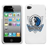 iPhone 4 4S Dallas Mavericks White Superior Snap on Hard Cover