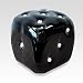 W�rfel Hocker / Sitzw�rfel / Sitz W�rfel gepolstert 30x30x30cm, schwarz, BE-38591