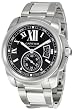 Cartier Men's W7100016 Calibre De Cartier Black Dial Watch by Cartier