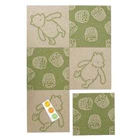 FLOR Carpet Tile 6-pk. - Classic Pooh